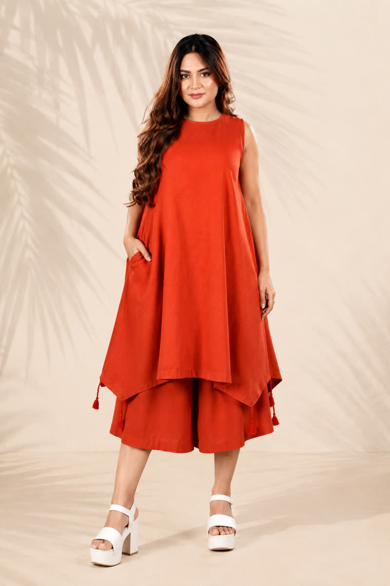 Terracotta Drift Co-Ord Set